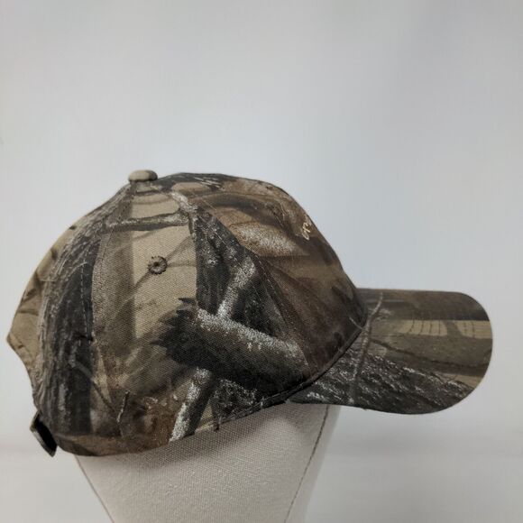 Greg's Taxidermy Strapback Hat Camo One Size Realtree Port Authority - Picture 4 of 7